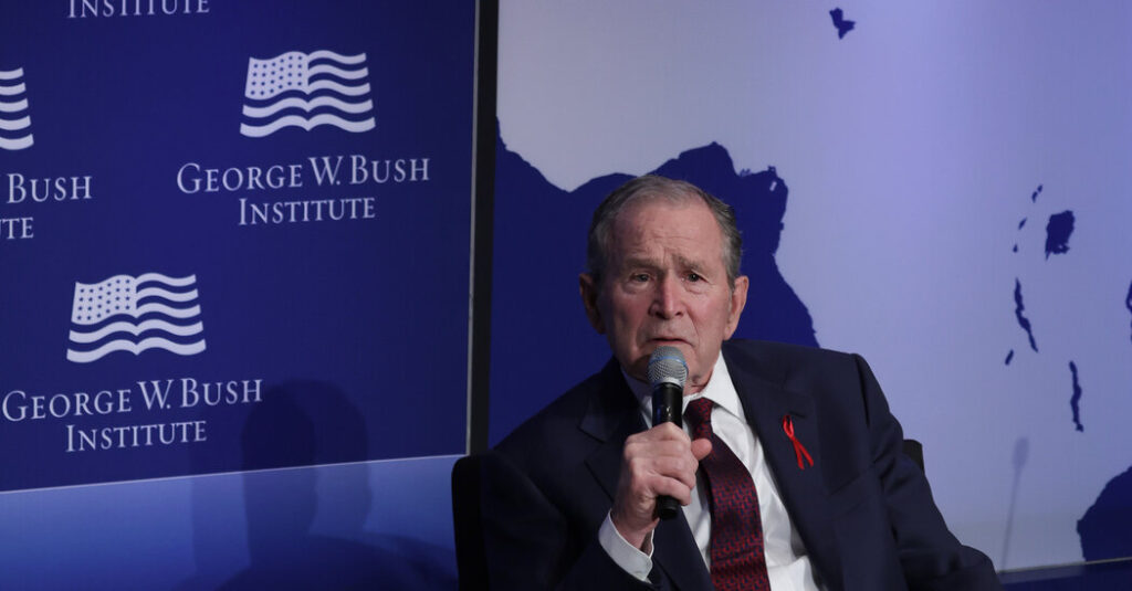 Bush’s Institute Issues an Urgent Plea for Congress to Renew His AIDS Program