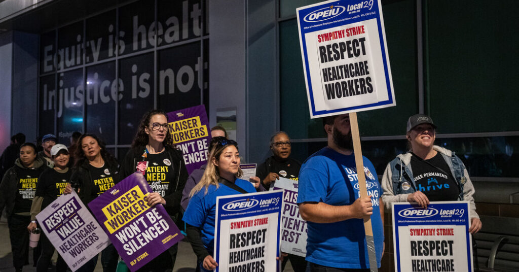 Kaiser Permanente Health Workers Near End of Strike