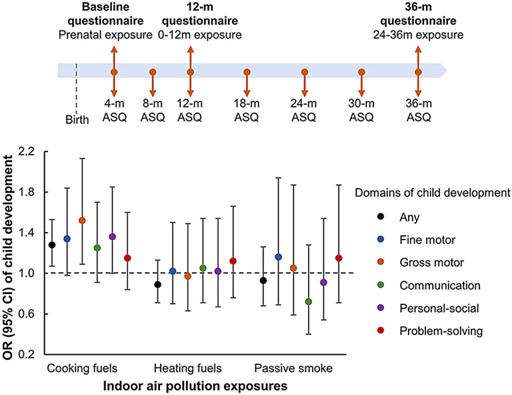 Study finds link to unclean cooking fuels and developmental delays in children