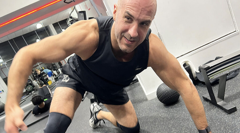 AEW's Claudio Castagnoli Lower Body Workout To Be Elite